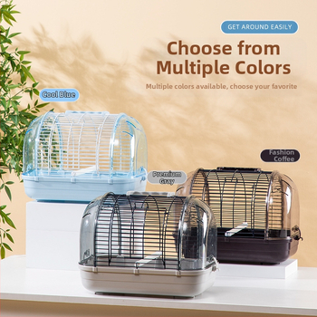 Colivie pentru păsări cu colivie portabilă, piele de tigru, bujor, colivie mică, călugăr solar, mare, metalică de înaltă calitate, colivie pentru păsări