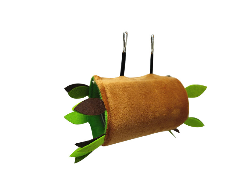 Mala plišana igračka za kućne ljubimce, hrčak, lišće, viseća ležaljka, žičara, bušilica, ljuljačka, set od pet dijelova, vjeverica, toplo pamučno viseće gnijezdo