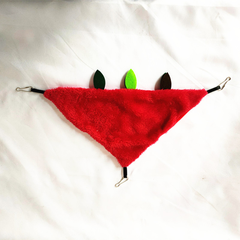 Mala plišana igračka za kućne ljubimce, hrčak, lišće, viseća ležaljka, žičara, bušilica, ljuljačka, set od pet dijelova, vjeverica, toplo pamučno viseće gnijezdo