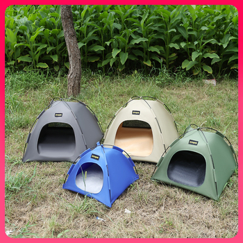 ✅ Άμεση προμήθεια από το εργοστάσιο Σκηνή για κατοικίδια, Φωλιά για γάτες, Αφαιρούμενη, Φορητή, Πτυσσόμενη, Εξωτερική Σκίαστρο, Σκηνή για Γάτες, Σκηνή για Σκύλους