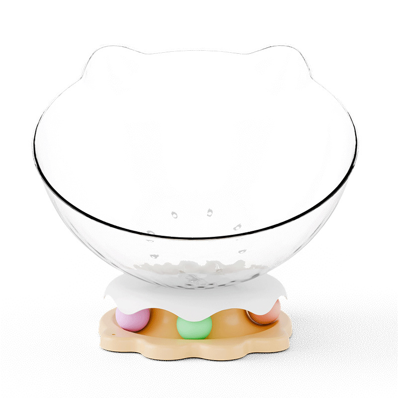 Cuib de pisică în formă de capsulă spațială pentru a ameliora plictiseala, jucărie pentru pisici cu placă rotativă încorporată și băț amuzant pentru pisici, cuib multifuncțional pentru pisici, pentru a se juca și a dormi