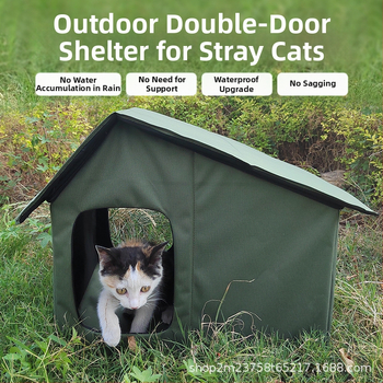 κλουβί για γάτες, κλουβί για σκύλους, τέσσερις εποχές, αντιανεμικό, ζεστό, αδιάβροχο, αντηλιακό, εξωτερικό κλουβί για γάτες, αδιάβροχο, κλουβί για αδέσποτες γάτες, εξωτερικό κλουβί