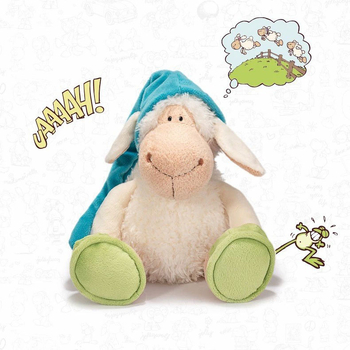 Väliskaubanduse magamismüts lamba nukk armas unine lambaliha lapsed nukk nukk plush mänguasi suur kingitus