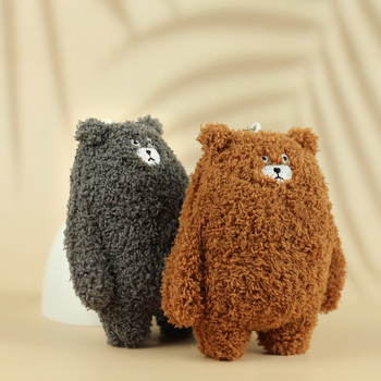 Διαδίκτυο Κόκκινο αρκουδάκι κρεμαστό χαριτωμένο βελούδινο παιχνίδι κούκλα τσάντα κρεμαστό κόσμημα μπρελόκ κούκλα μηχανή λαβής μικρή κούκλα χονδρικής