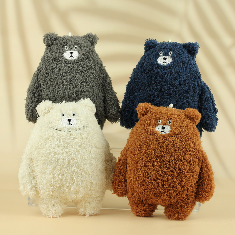 Интернет Червена мечка Висулка Сладка Плюшена Играчка Кукла Чанта Висулка Ключодържател Кукла Хващаща Машина Малка Кукла На Търговия На Едро