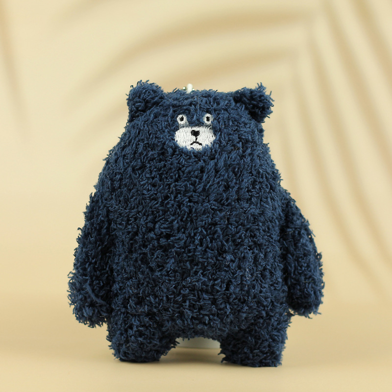 Интернет Червена мечка Висулка Сладка Плюшена Играчка Кукла Чанта Висулка Ключодържател Кукла Хващаща Машина Малка Кукла На Търговия На Едро