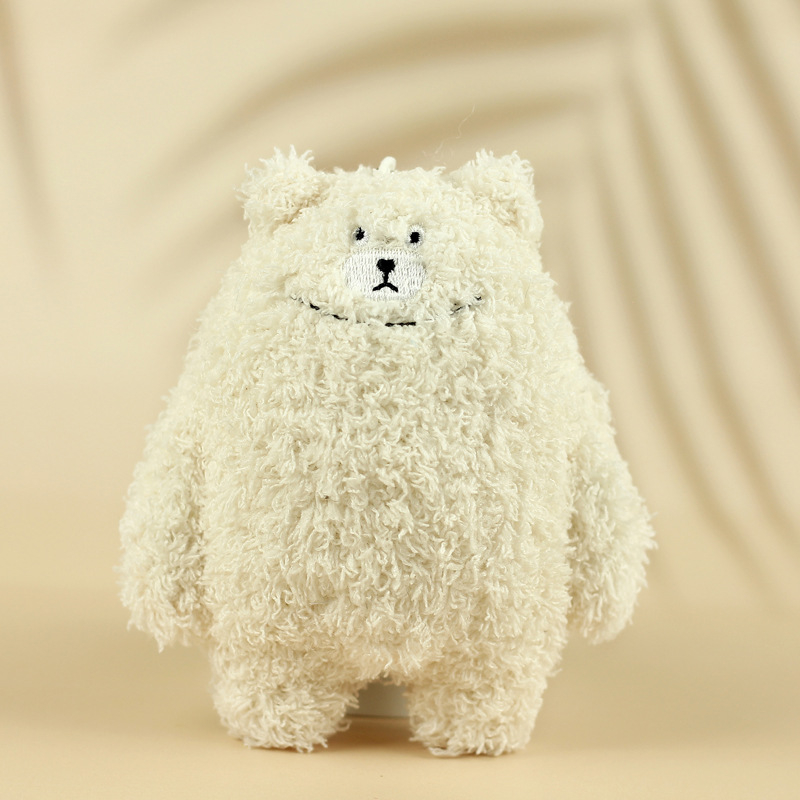 Интернет Червена мечка Висулка Сладка Плюшена Играчка Кукла Чанта Висулка Ключодържател Кукла Хващаща Машина Малка Кукла На Търговия На Едро