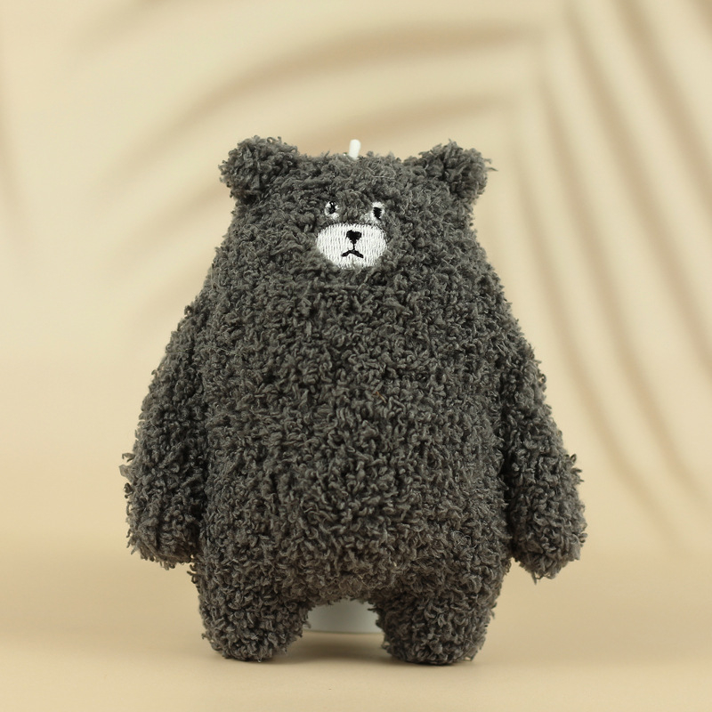 Интернет Червена мечка Висулка Сладка Плюшена Играчка Кукла Чанта Висулка Ключодържател Кукла Хващаща Машина Малка Кукла На Търговия На Едро