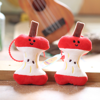 Διασημότητα Διαδικτύου Χαριτωμένο Μικρό Κρεμαστό Οστό Πλούσια Κούκλα Παιχνιδιού Μήλο Καρδιά Τσάντα Κρεμαστό Μπρελόκ Κούκλα Κούκλα