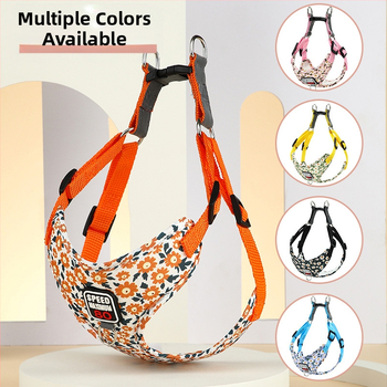 Προϊόντα για κατοικίδια, αναπνεύσιμο λουρί στήθους σκύλου, λουρί σκύλου με τυπωμένο λουρί σκύλου για μικρά και μεσαία σκυλιά, νέο χονδρικό λουρί κατοικίδιων ζώων