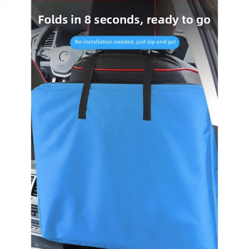 Κλουβί αυτοκινήτου για σκύλους, κάθισμα αυτοκινήτου για κατοικίδια, κλουβί για σκύλους, εξωτερικό πτυσσόμενο μαξιλάρι καθίσματος, πίσω σειρά, μικρό κάθισμα ασφαλείας για σκύλους