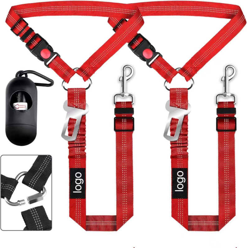 Διασυνοριακό δημοφιλές σχοινί κατοικίδιων ζώων πολυλειτουργική ζώνη ασφαλείας κατοικίδιων ζώων σχοινί έλξης αυτοκινήτου σχοινί βόλτας σκύλου λουρί σκύλου αλυσίδα σκύλου