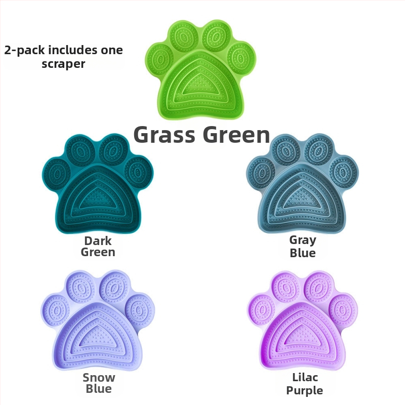 Безплатна доставка подложка за котешки нокти с голям капацитет, купа за бавно облизване на котки и кучета, дъно с вендуза, антидетонираща храна за котки и кучета