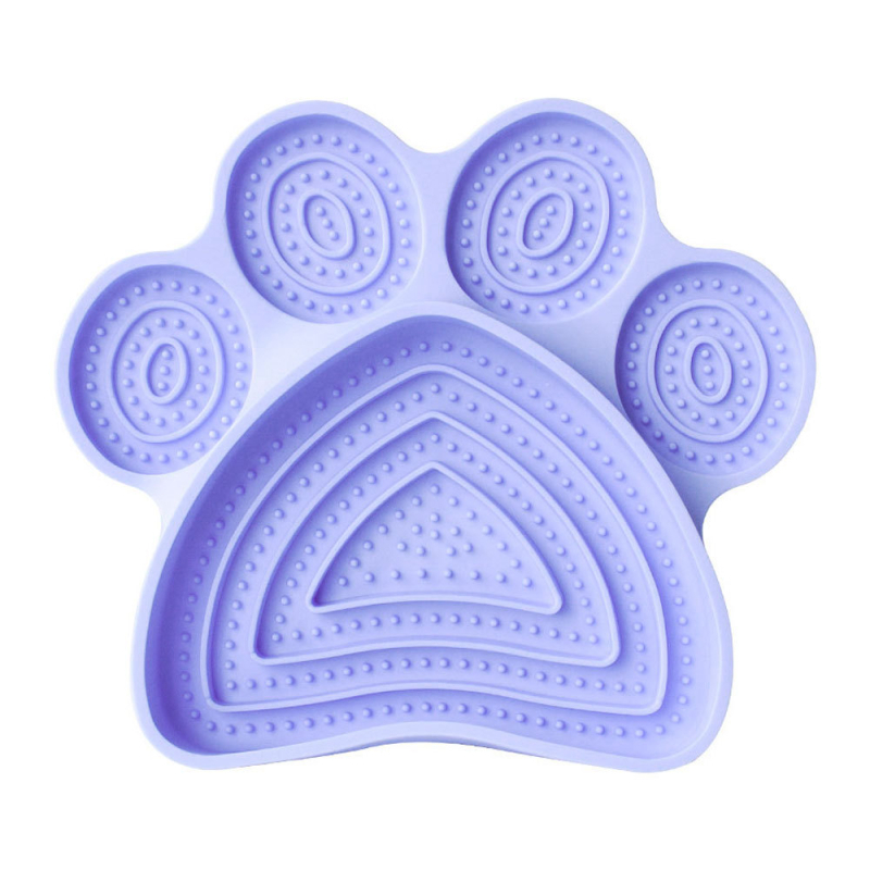 Безплатна доставка подложка за котешки нокти с голям капацитет, купа за бавно облизване на котки и кучета, дъно с вендуза, антидетонираща храна за котки и кучета