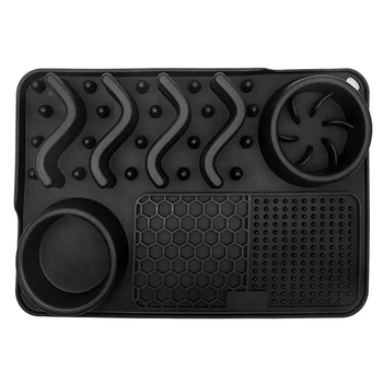 Αναβαθμισμένα προϊόντα Amazon για κατοικίδια, γάτες και σκύλους, μπολ γλείψιμο, ισχυρή βεντούζα, ανθεκτικό στο δάγκωμα, μαξιλάρι γλείψιμο κατοικίδιων, σιλικόνης