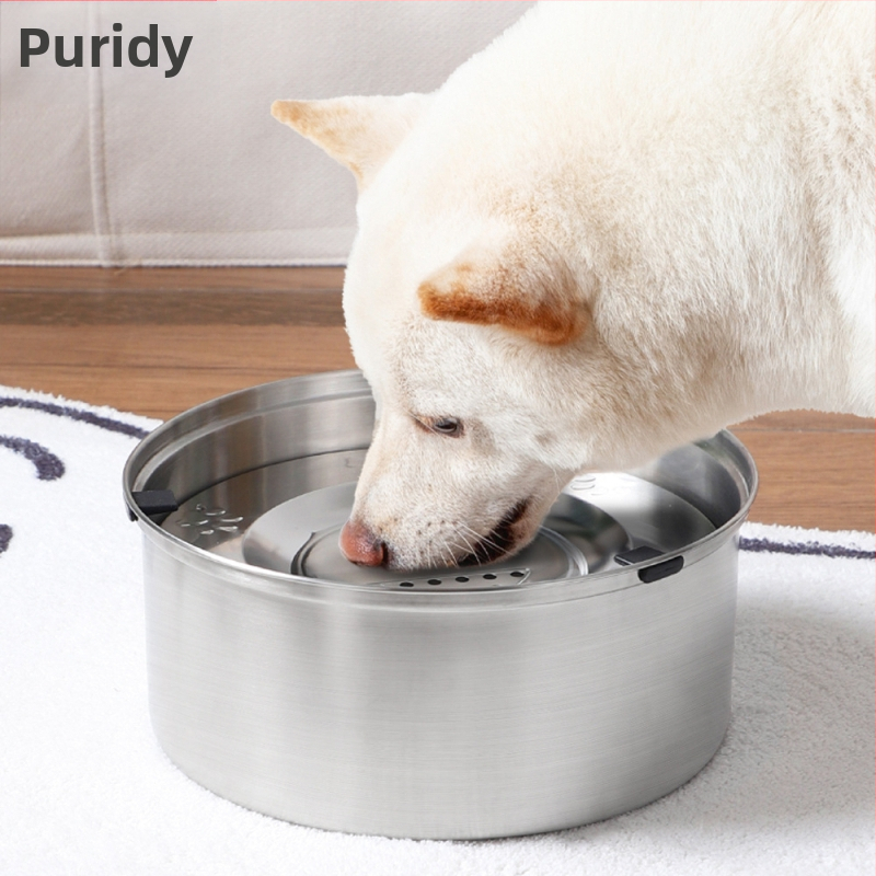 Σκεύη τροφής για κατοικίδια για γάτες και σκύλους από ανοξείδωτο ατσάλι, κρεμαστό μπολ για πόσιμο νερό, πλωτή λεκάνη για σκύλους, μπολ τροφής για κατοικίδια μεγάλης χωρητικότητας