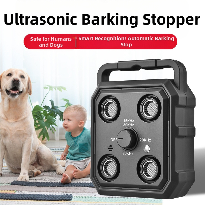 Трансграничен нов ултразвуков дресьор за кучета против лаене, автоматичен гласов контрол, анти-лаещ кучешки дресьор, консумативи за обучение на домашни любимци, Amazon