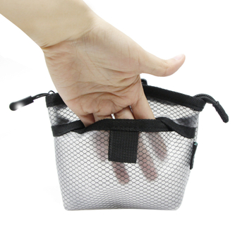 Nešiojamas augintinių dresavimo krepšys ant juosmens šunų užkandžių krepšys su segtuku, tinklas šunų dresavimui vaikščioti, šunų ėdalo krepšys šunų šėrimui, lauko šunų dresavimo reikmenys