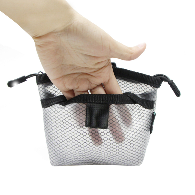 Nešiojamas augintinių dresavimo krepšys ant juosmens šunų užkandžių krepšys su segtuku, tinklas šunų dresavimui vaikščioti, šunų ėdalo krepšys šunų šėrimui, lauko šunų dresavimo reikmenys