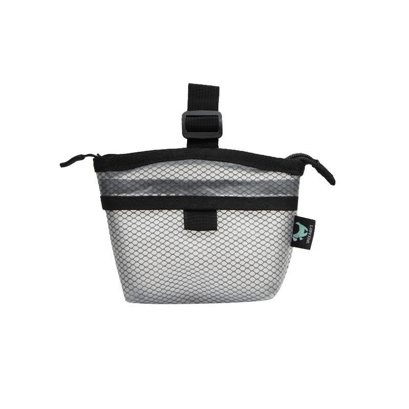 Nešiojamas augintinių dresavimo krepšys ant juosmens šunų užkandžių krepšys su segtuku, tinklas šunų dresavimui vaikščioti, šunų ėdalo krepšys šunų šėrimui, lauko šunų dresavimo reikmenys