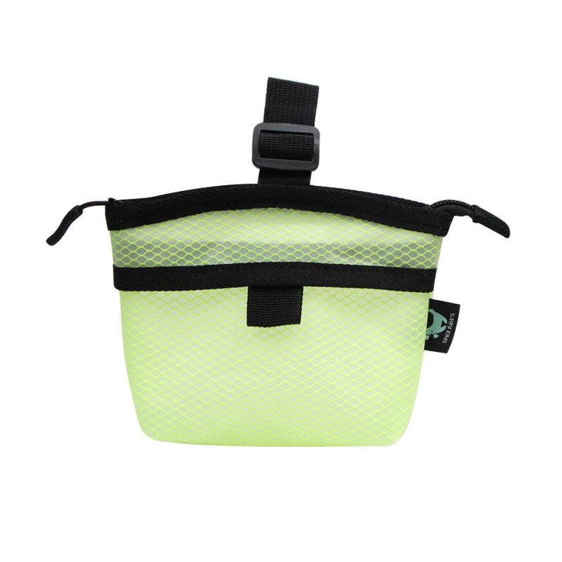 Nešiojamas augintinių dresavimo krepšys ant juosmens šunų užkandžių krepšys su segtuku, tinklas šunų dresavimui vaikščioti, šunų ėdalo krepšys šunų šėrimui, lauko šunų dresavimo reikmenys