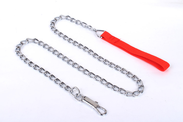Въже за теглене на домашни любимци метална верига за кучета въже за кучета желязна катарама верига верига верига верига за кучета въже фабрика директни продажби