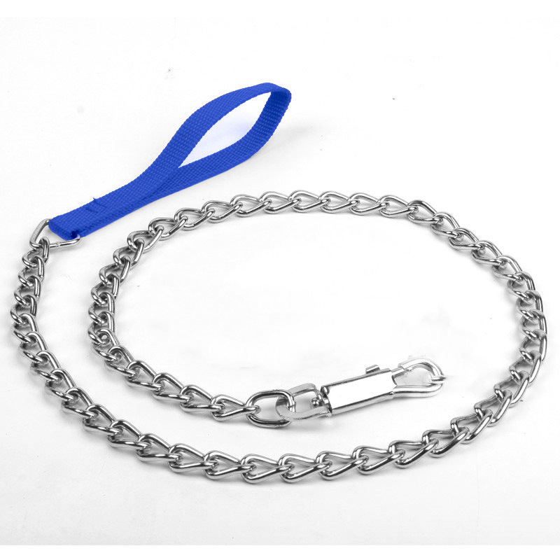 Въже за теглене на домашни любимци метална верига за кучета въже за кучета желязна катарама верига верига верига верига за кучета въже фабрика директни продажби