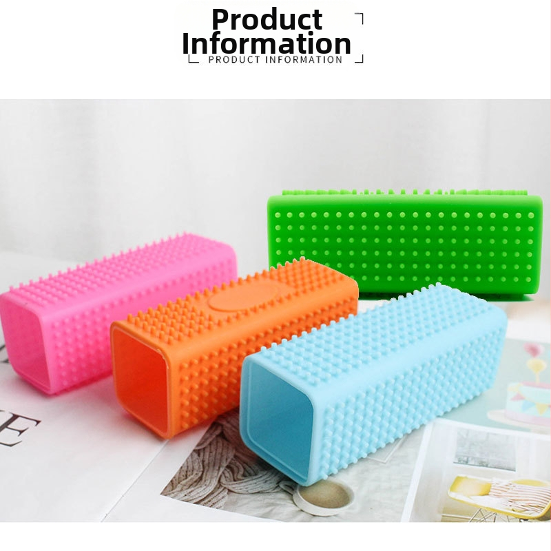 Силиконова четка за обезкосмяване Hartley, почистващ гребен за котешка козина, гребен за кучешка козина, почистващ препарат за лепкава козина