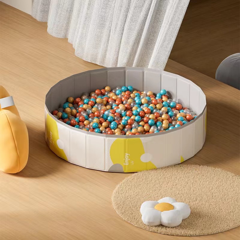 Детски басейн с океански топки, сгъваем, за момчета и момичета, къщичка за играчки, ограда за игра за принцеси, къщичка за игра с пясъчен басейн на едро