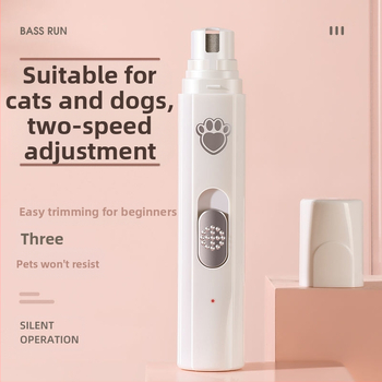 Vaikne lemmikloomade küüneviil, kassi elektriline maniküürilõikur, koera küünelõikur, teddy-küünelõikur, laetav lihvimisseade