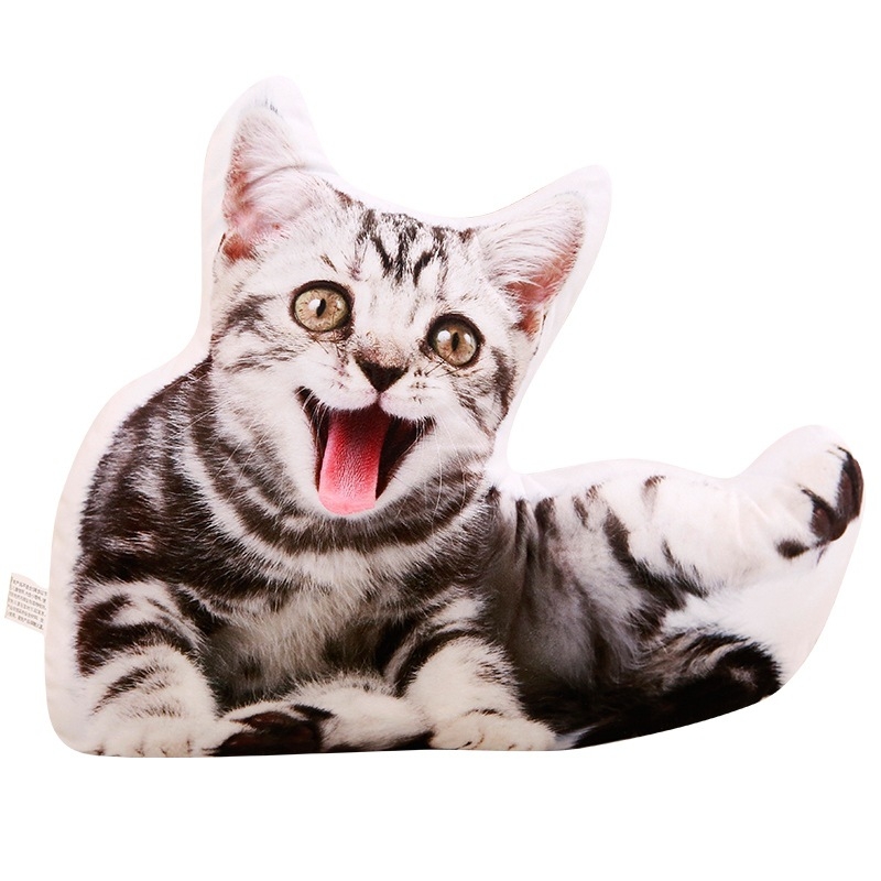 Сладка 3D креативна симулационна възглавница Плюшена играчка Теди Куче Кола Диван Нощна възглавница за гадже момичета