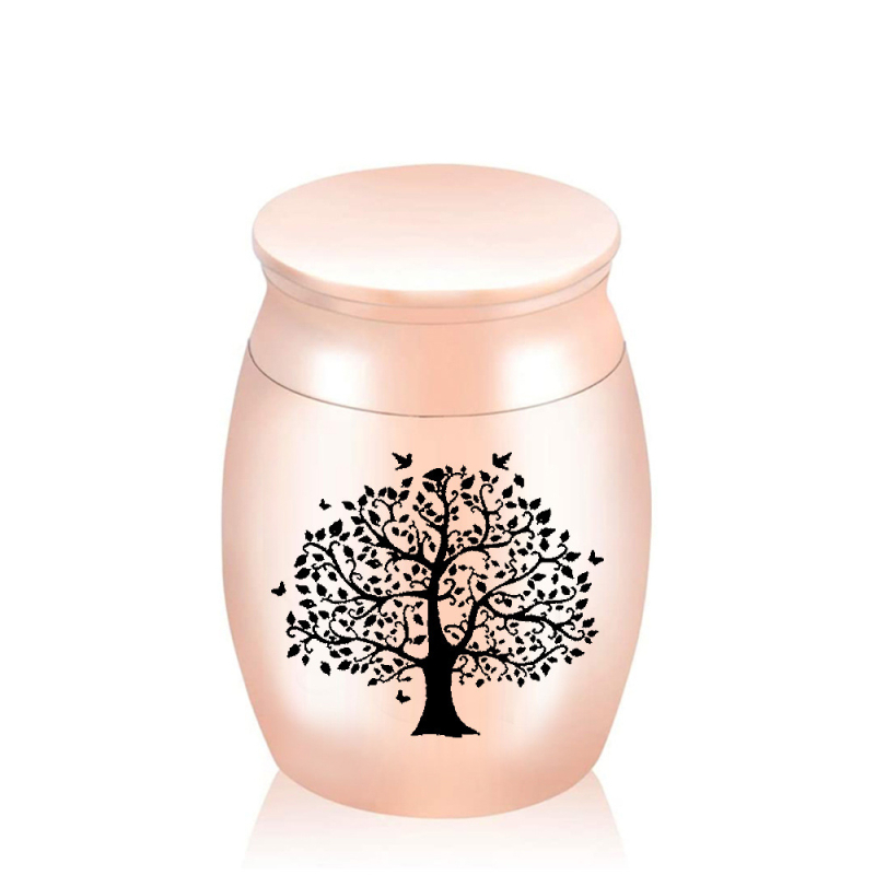 Tarpvalstybinė juvelyrikos gamykla, tiesiogiai parduodama iš nerūdijančio plieno, nauja naminių gyvūnėlių urna, gali atidaryti vandeniui atsparų urnos indelį.