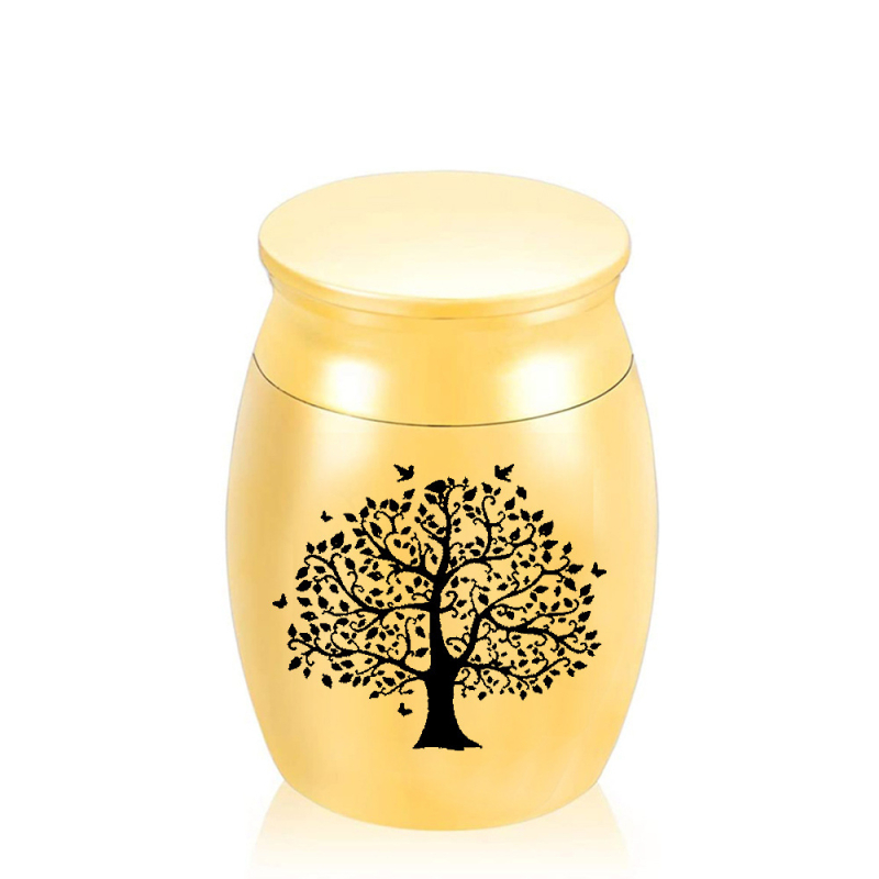 Tarpvalstybinė juvelyrikos gamykla, tiesiogiai parduodama iš nerūdijančio plieno, nauja naminių gyvūnėlių urna, gali atidaryti vandeniui atsparų urnos indelį.