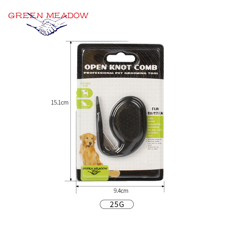 Lemmikloomatarvete lemmikloomade kamm kassi karvade hõljumiseks karvade eemaldamiseks kammirea kammi koerakarvade nuga sõlmekammi otsemüük