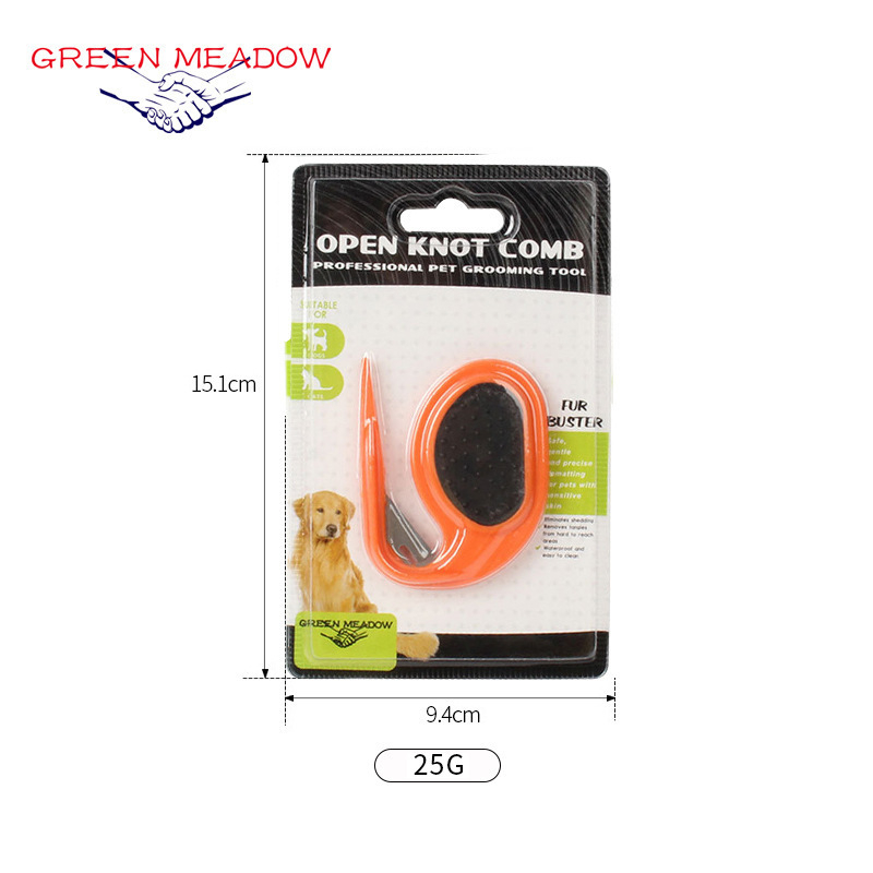 Lemmikloomatarvete lemmikloomade kamm kassi karvade hõljumiseks karvade eemaldamiseks kammirea kammi koerakarvade nuga sõlmekammi otsemüük