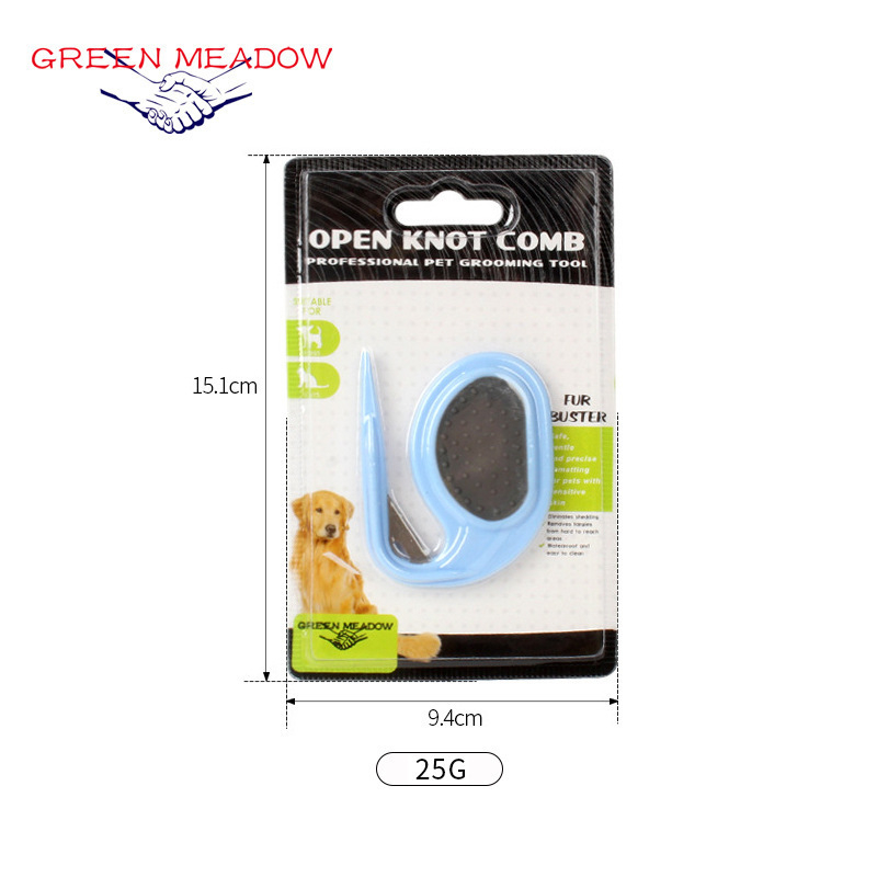 Lemmikloomatarvete lemmikloomade kamm kassi karvade hõljumiseks karvade eemaldamiseks kammirea kammi koerakarvade nuga sõlmekammi otsemüük