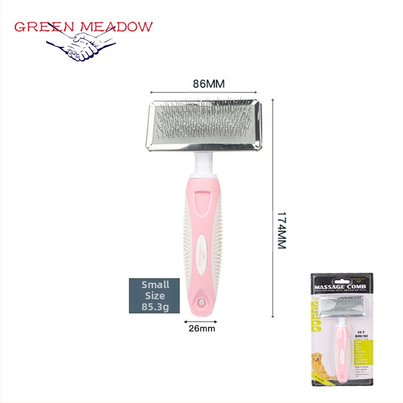 Lemmikloomatarvete lemmikloomade kamm kassi karvade hõljumiseks karvade eemaldamiseks kammirea kammi koerakarvade nuga sõlmekammi otsemüük