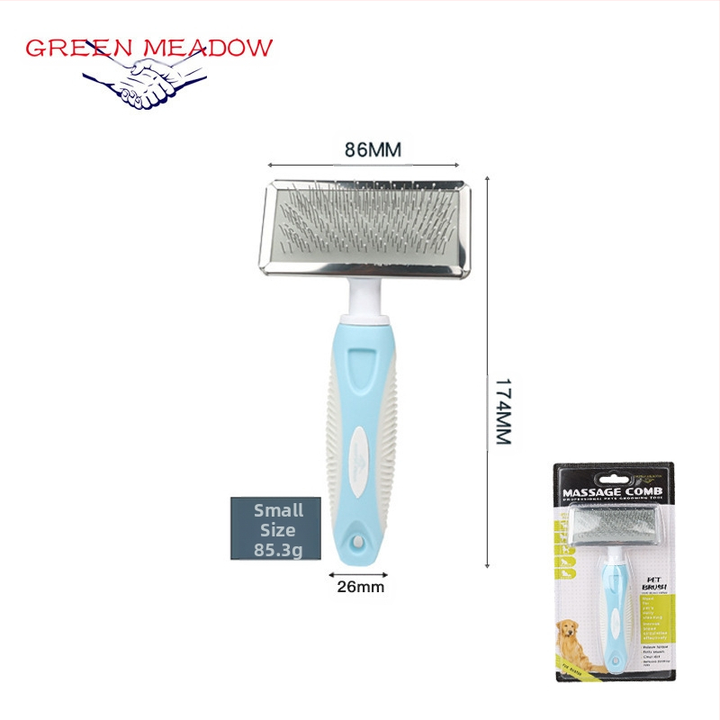 Lemmikloomatarvete lemmikloomade kamm kassi karvade hõljumiseks karvade eemaldamiseks kammirea kammi koerakarvade nuga sõlmekammi otsemüük