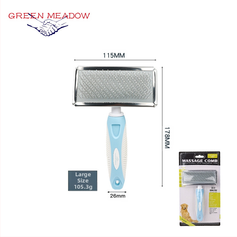 Lemmikloomatarvete lemmikloomade kamm kassi karvade hõljumiseks karvade eemaldamiseks kammirea kammi koerakarvade nuga sõlmekammi otsemüük