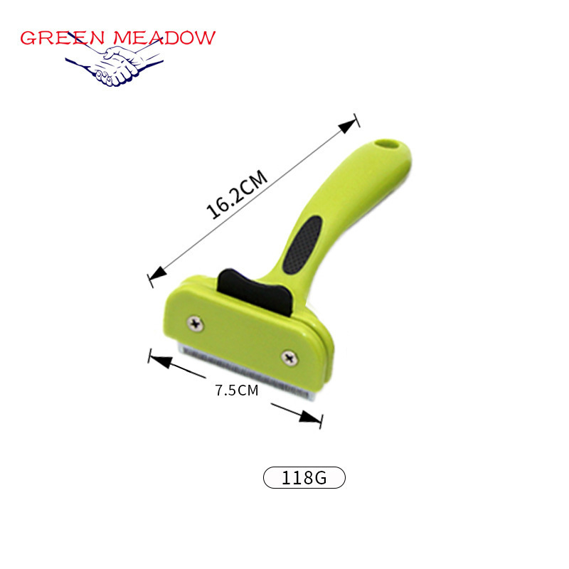 Lemmikloomatarvete lemmikloomade kamm kassi karvade hõljumiseks karvade eemaldamiseks kammirea kammi koerakarvade nuga sõlmekammi otsemüük