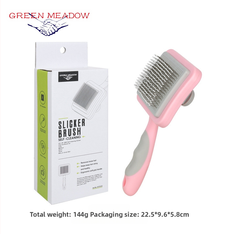 Lemmikloomatarvete lemmikloomade kamm kassi karvade hõljumiseks karvade eemaldamiseks kammirea kammi koerakarvade nuga sõlmekammi otsemüük