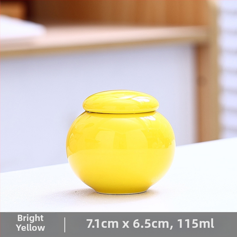 Heyi pot, lihtne värske väike teekann, lõhnav pulber, lõhnapillid, safran, keraamiline suletud pott, marjarohelise tee säilituspott