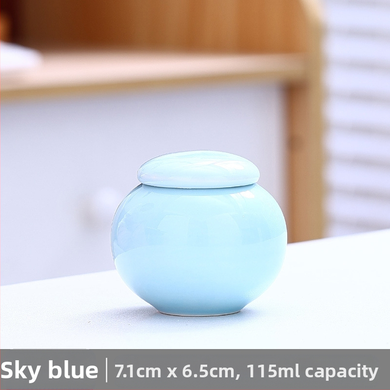 Heyi pot, lihtne värske väike teekann, lõhnav pulber, lõhnapillid, safran, keraamiline suletud pott, marjarohelise tee säilituspott