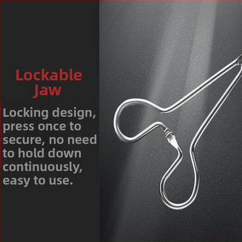 Roostevabast terasest kõrvakarvade kitkumise tangid koera kõrvade kitkumiseks teddy kassi peatamistangid lemmikloomade kõrvade puhastusvahendid