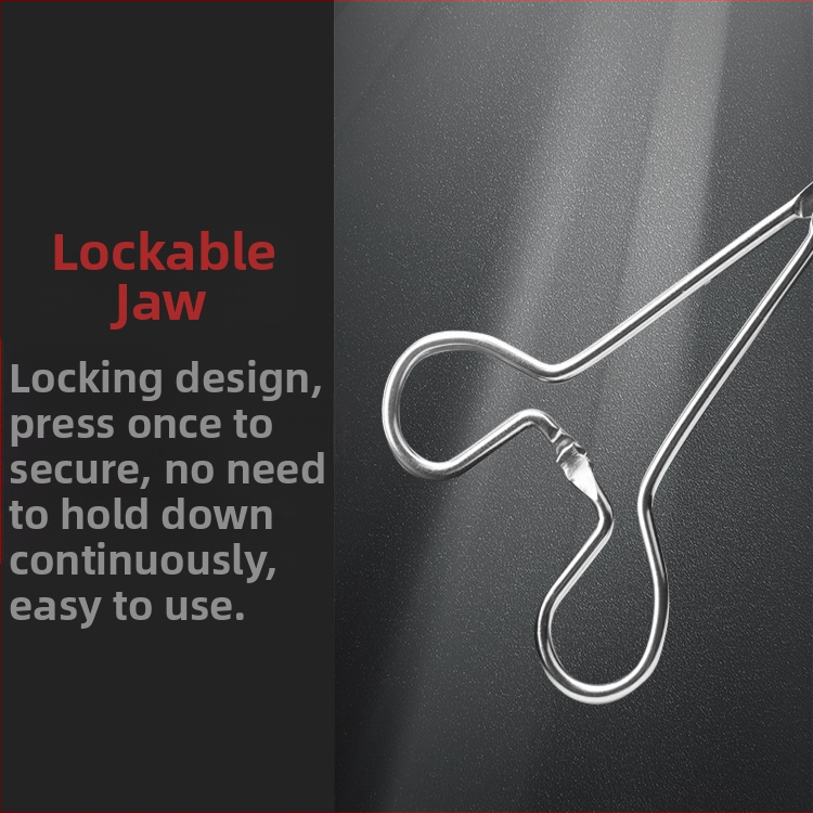 Клещи за скубане на ушни косми от неръждаема стомана, клещи за скубане на уши на кучета и котки, почистващи препарати за уши на домашни любимци