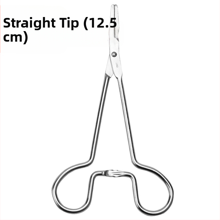 Roostevabast terasest kõrvakarvade kitkumise tangid koera kõrvade kitkumiseks teddy kassi peatamistangid lemmikloomade kõrvade puhastusvahendid