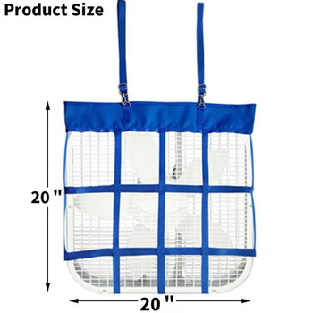 Piiriülene koht Hobusetoa tarvikud Seinaventilaatori riputuskott Ühiselamu elektriline ventilaator Riputuskott Reguleeritav kast Fa