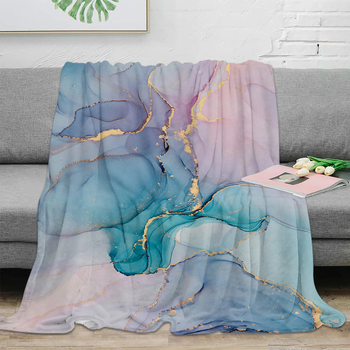Marmurinis užtiesalas, abstraktus marmuro tekstūros flanelinis užtiesalas sofai, suoliukui, lovai dekoruoti