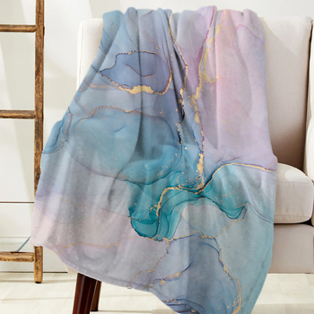 Marmurinis užtiesalas, abstraktus marmuro tekstūros flanelinis užtiesalas sofai, suoliukui, lovai dekoruoti