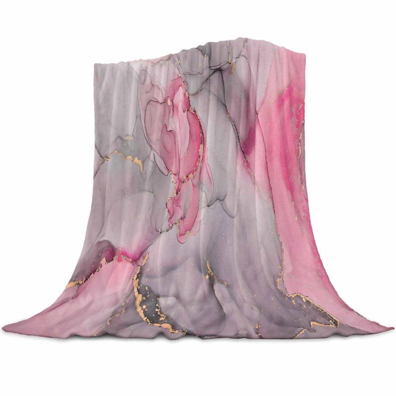 Marmurinis užtiesalas, abstraktus marmuro tekstūros flanelinis užtiesalas sofai, suoliukui, lovai dekoruoti
